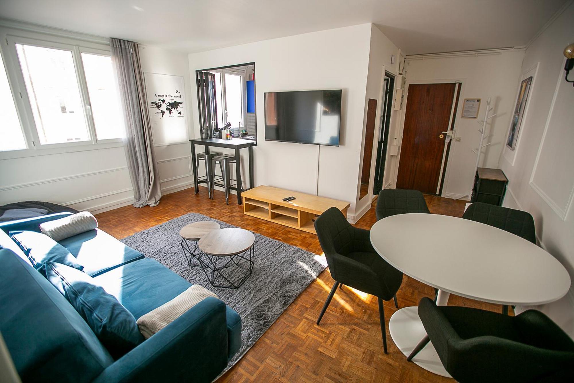 Luxury Appartement Batignole Paris Bagian luar foto